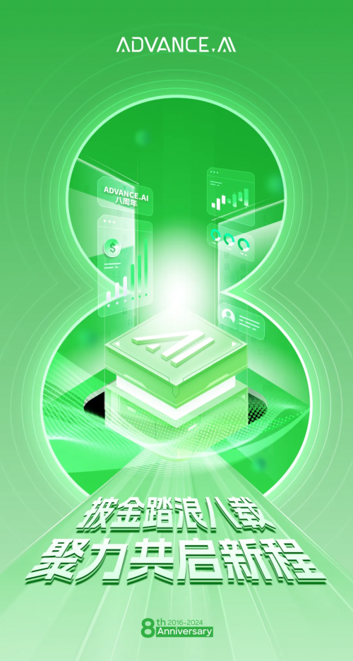 advance.ai8周年|披金踏浪八载，聚力共启新程